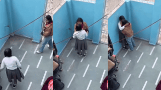 Naughty Lesbians Bunk Class For Secret Makeout Session Secretly Recorded