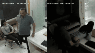 CCTV Captures Dirty Boss Calling Same Employee Again For Morning Fuck – Part 3