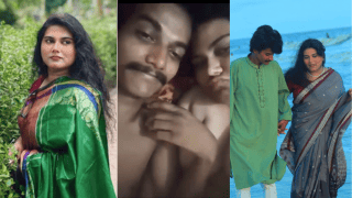 Cute Mallu Couple’s Intimate Post Fuck Cuddling – Loving Handjob & Boob Sucking