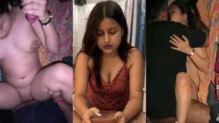 Naughty Bengali Baddie Gets Shared By BF With Ugly Friend In Hardcore Threesome Leak