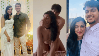 Horny Desi Couple Spices Up With Painful BDSM – Lingerie Strip, Leash Doggy & Choking