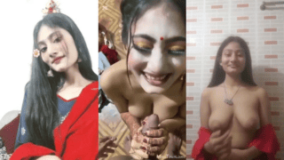 Cute Desi Girl Happy After Marriage – Nude Bathroom Videos to Cowgirl Ride