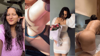 Famous Instagram Influencer Taniya’s Wild Busty Viral MMS Leak Collage